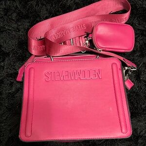Steve Madden Fuchsia Crossbody Bag